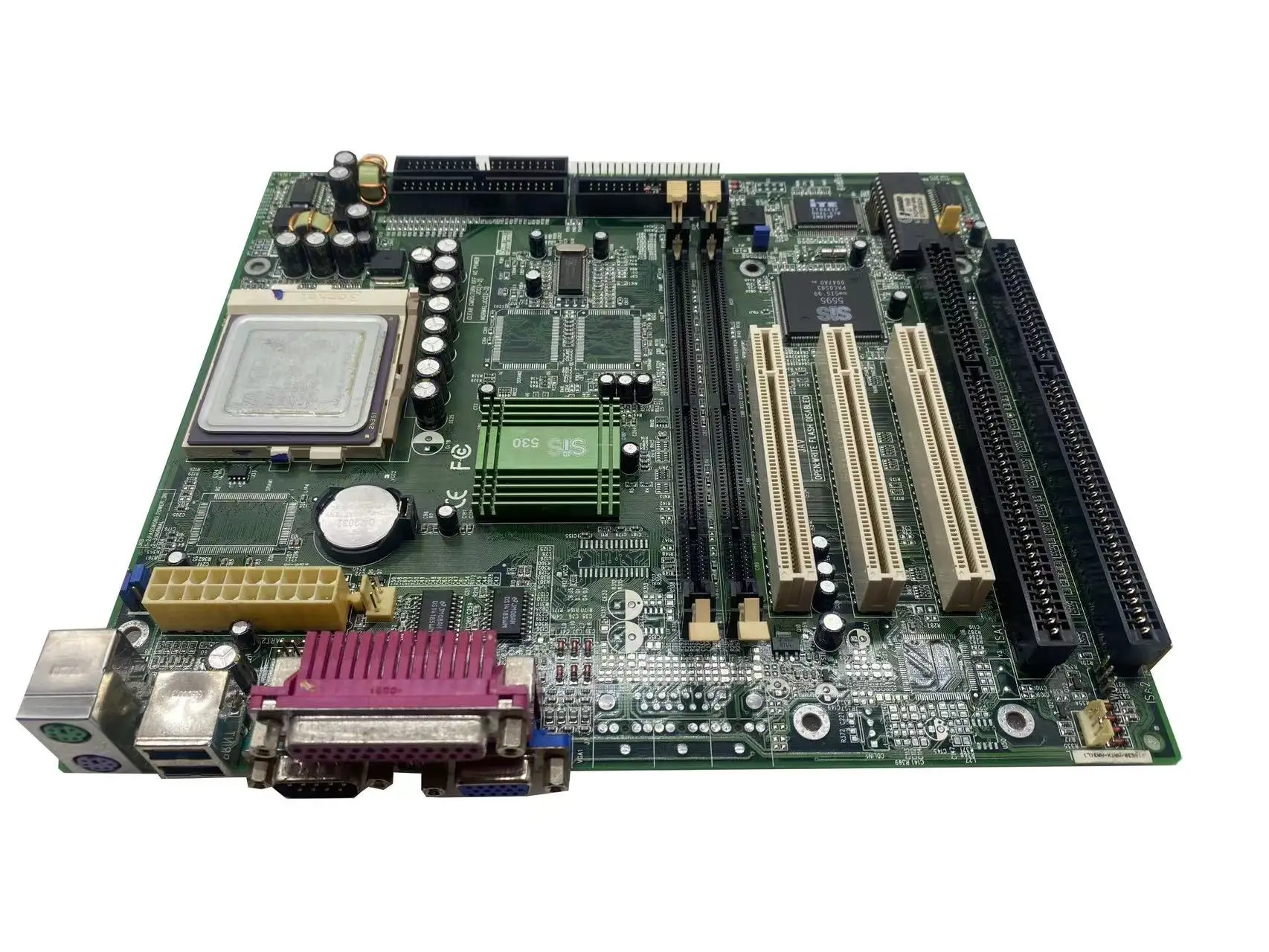 New SIS530 motherboard with 2 ISA slots for industrial equipment