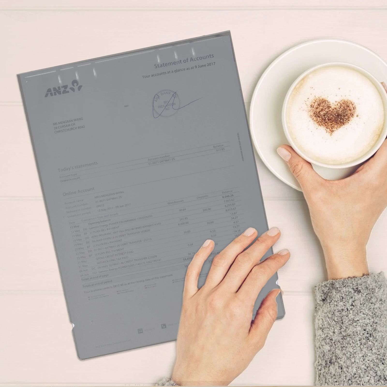 Transparent File Folder A4 Binder 6 Holes White Cover Plastic Notebook Shell Large Capacity Study Office Supplies