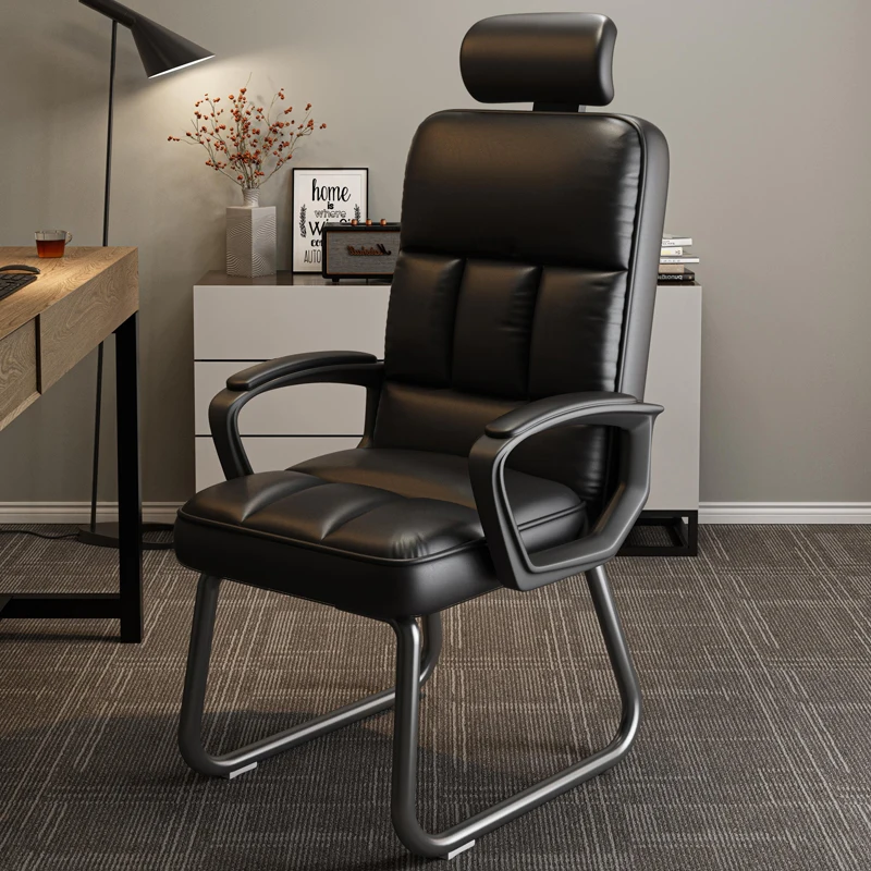 Office Chair Bow Computer Chair Household High Backrest Boss Chair