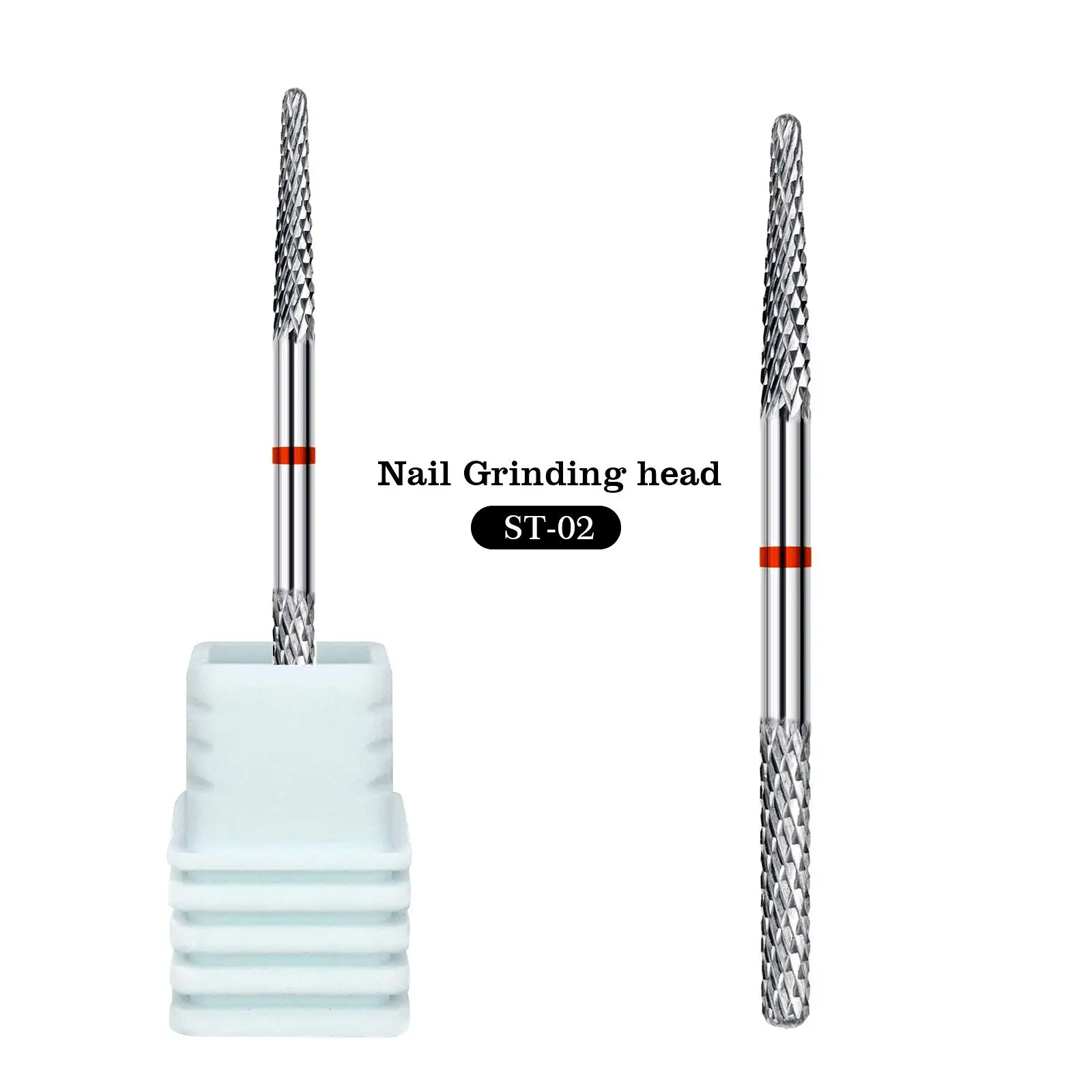 2xFresa per punte da trapano per unghie per pedicure Lima per unghie elettrica per manicure