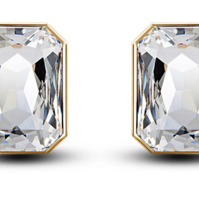 shine Crystal square stud Earrings Fashion Jewelry dropshipping new charm design accessories women gifts classic sweet brithday