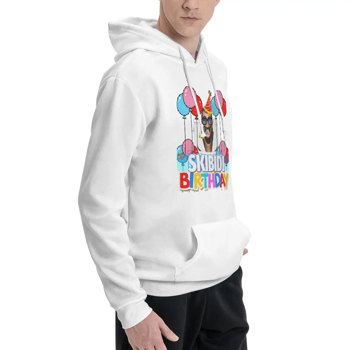 Skibidi Toilet Birthday Game Hoodies Men's High Quality Sweatshirts Winter Oversized Pullovers