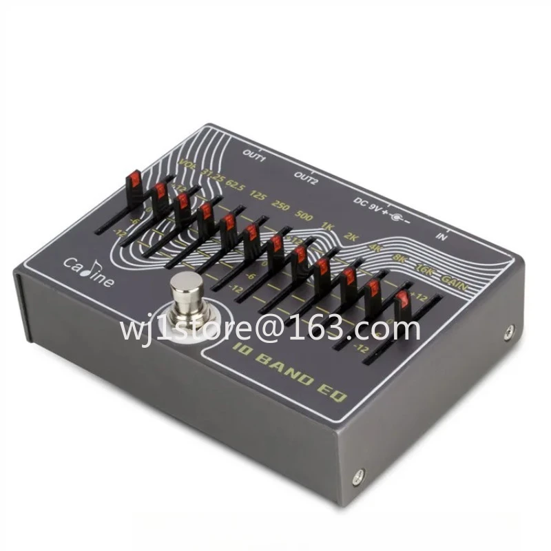 CP-81 10 Band EQ Guitar Effect Pedal with Volume/Gain Instrument Accessories