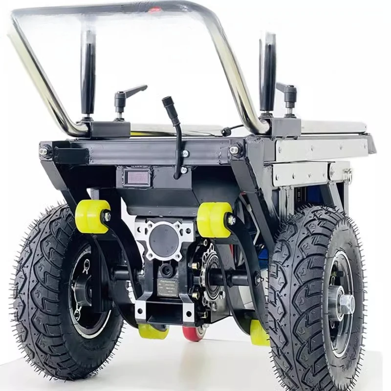 Electric climbing machine goes up and down the stairs, climbing the stairs, loading truck, heavy furniture, home appliances