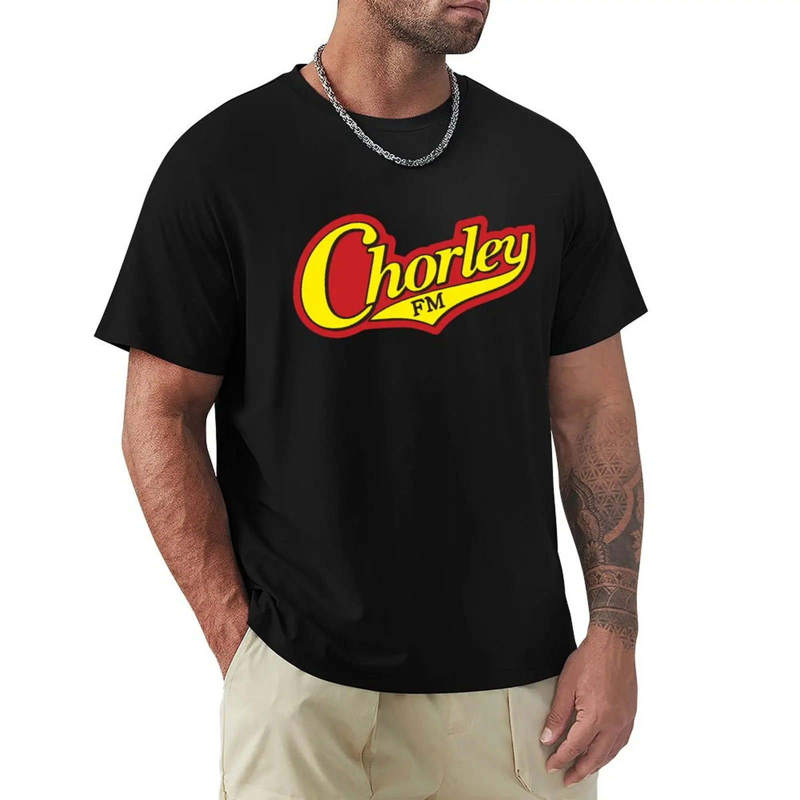 

Chorley FM T-Shirt funny shirt cotton custom shirt Short sleeve tee plain white t shirts men
