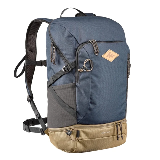 Zaino da trekking Quechua NH500 30 L parapioggia Unisex blu