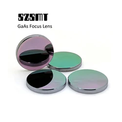 Dia. 20mm 25mm FL50.8mm FL63.5mm FL76.2mm FL101.6mm GaAs Material Focus Lens For High Power Co2 Laser Cutting Engraving Machine