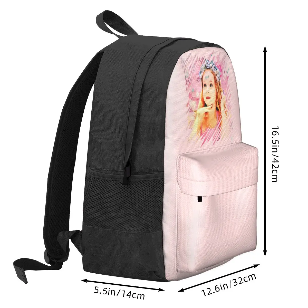 Cute Like Nastya Women Backpack 3D Print Trend Children School Bag Laptop Rucksack Boys Girls Waterproof Travel Rucksack