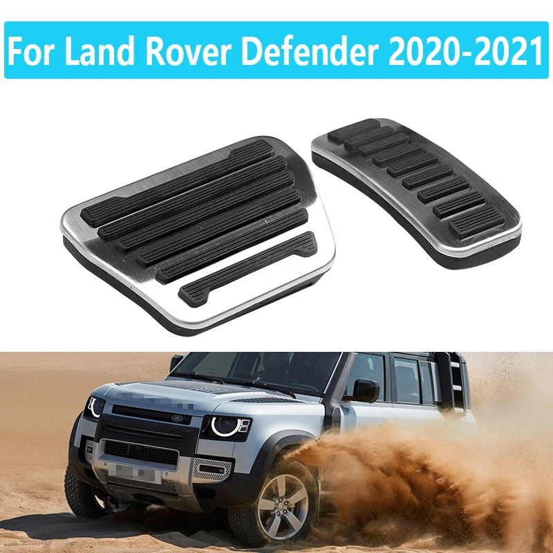 Accelerator Brake Pedal Suitable For Land Rover Defender 2020-2021 Interior Decoration Protective Cover Modified Accessories