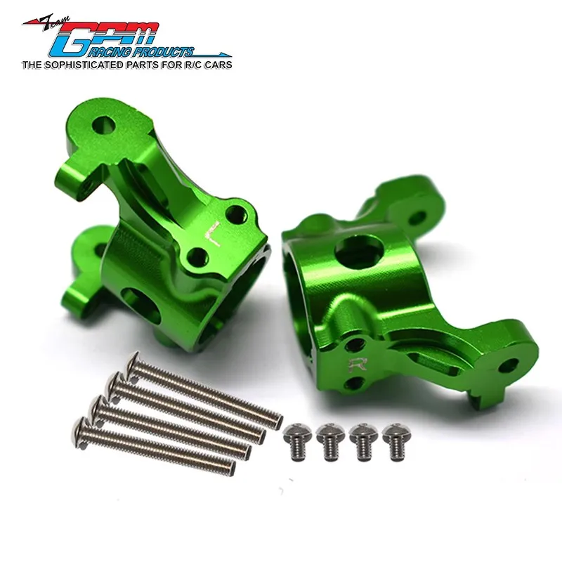 GPM Metal CNC Alloy Front Wheel Hub Carrier Mount AXI232040 for Axial 1/10 RBX10 Ryft 4WD Rock