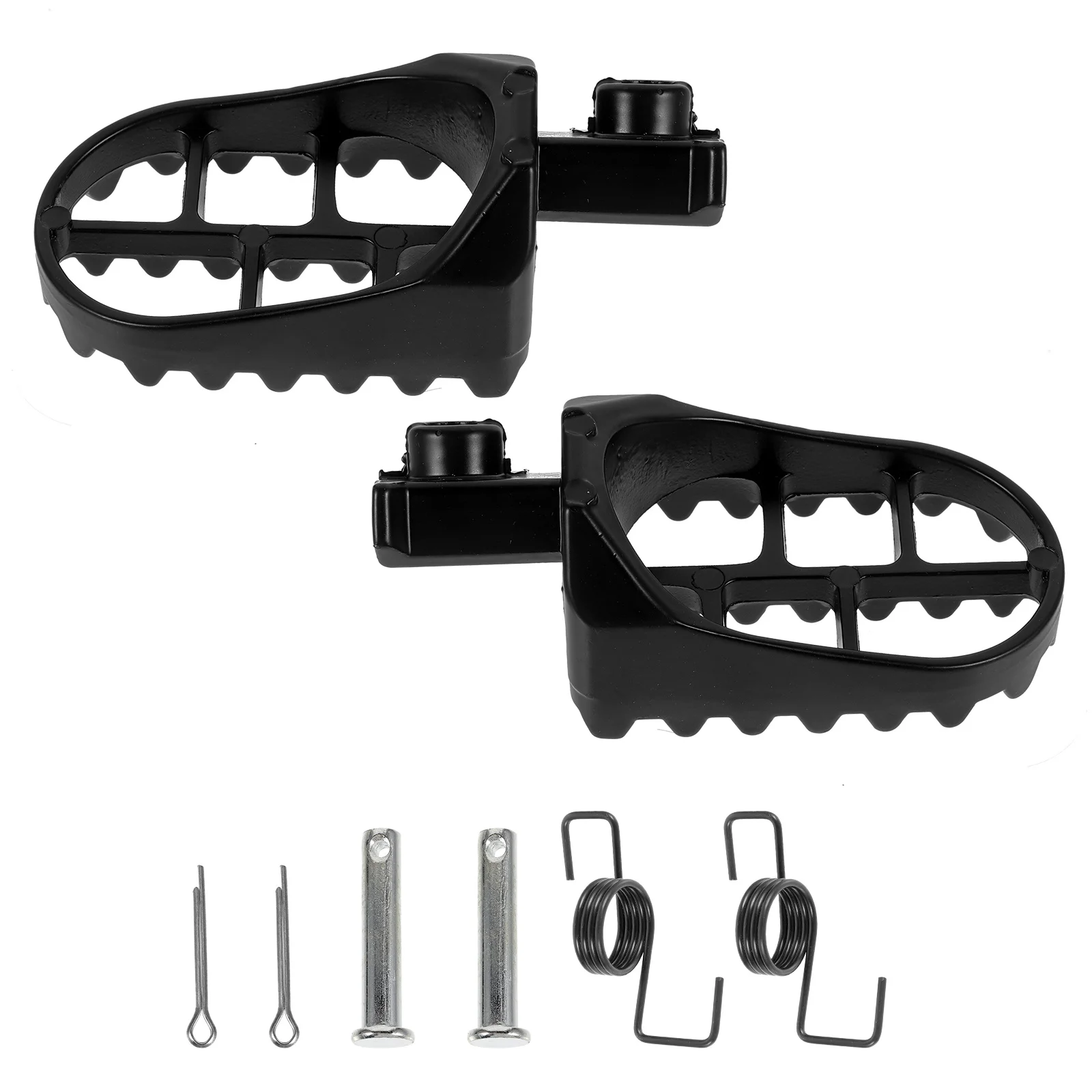 

1 Pair Aluminium Footpegs Pedals For Dirt Bike Motorcycle Replacement Durable Footrests Floorboard Offroad Riding Accessory