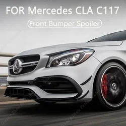 メルセデスベンツcla C117 X117 4個の車のフロントバンパーサイドパース空気ブレードCLA200 220 250 CLA45 amg 2015-2018チューニング