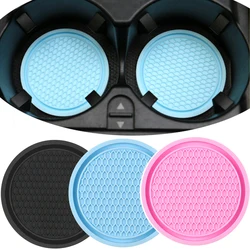 Car Non-slip Water Cup Pad Rhinestone Decoration Auto Interior For Mini Cooper R50 Car Accessories For A Woman