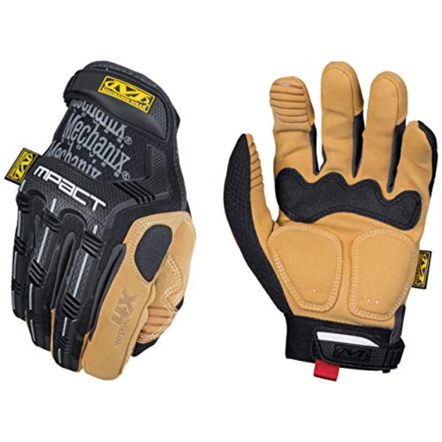 

Material4x M-Pact Gloves - Abrasion-Resistant Gloves for Hand Safety - Machine Washable - Breathable - Secure Fit - Tear-Resist