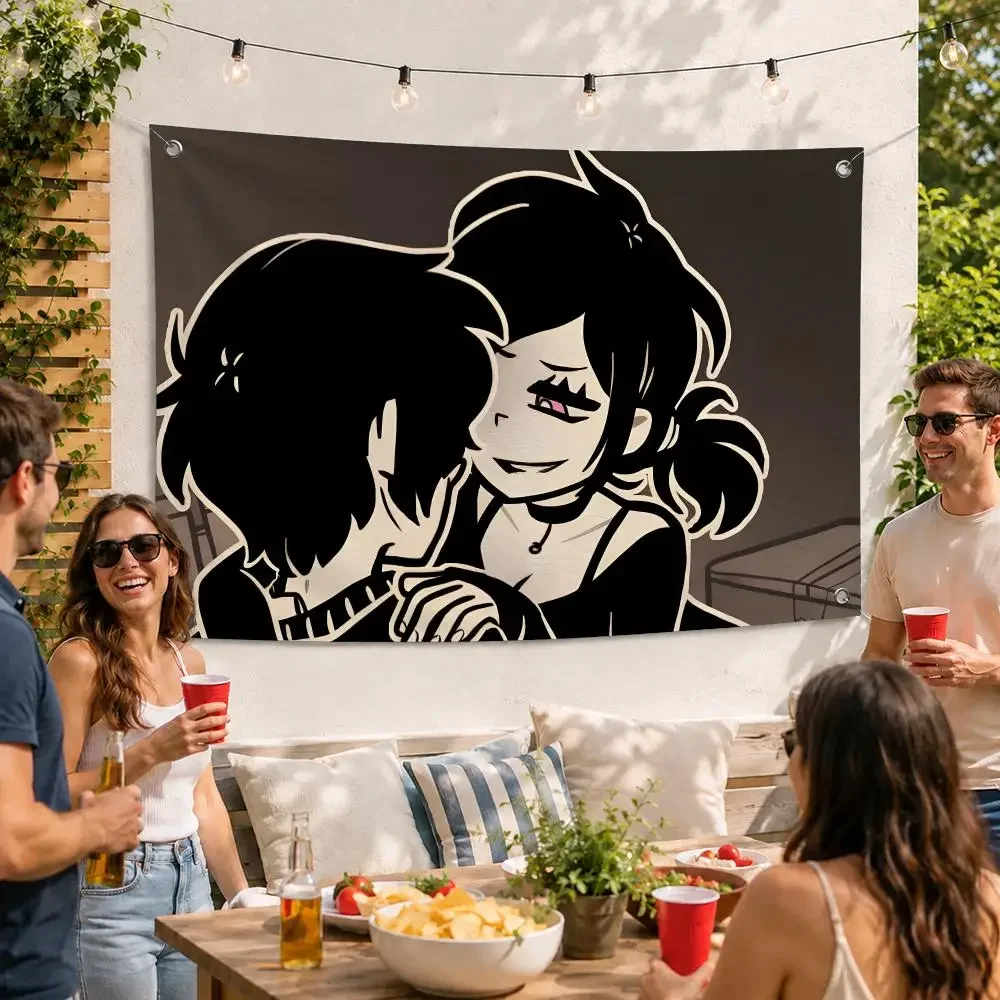 Game The C-coffin Of Andy And Leyley Flags Soft Skin-friendly Durable Tapestry Outdoor Party Home Living Room Bedroom Decoration
