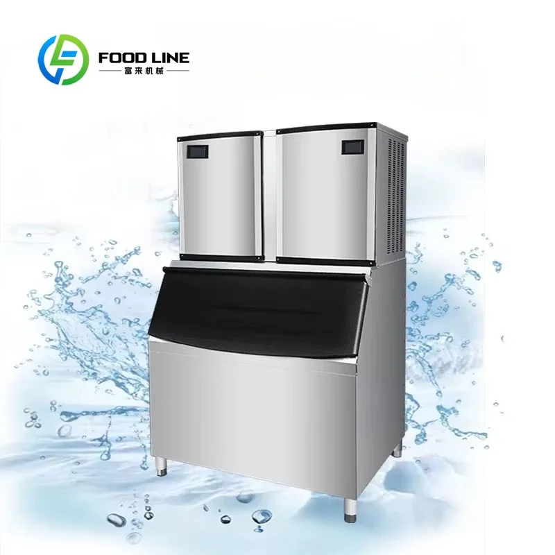 

Large-capacity industrial ice machine intelligent control and durability