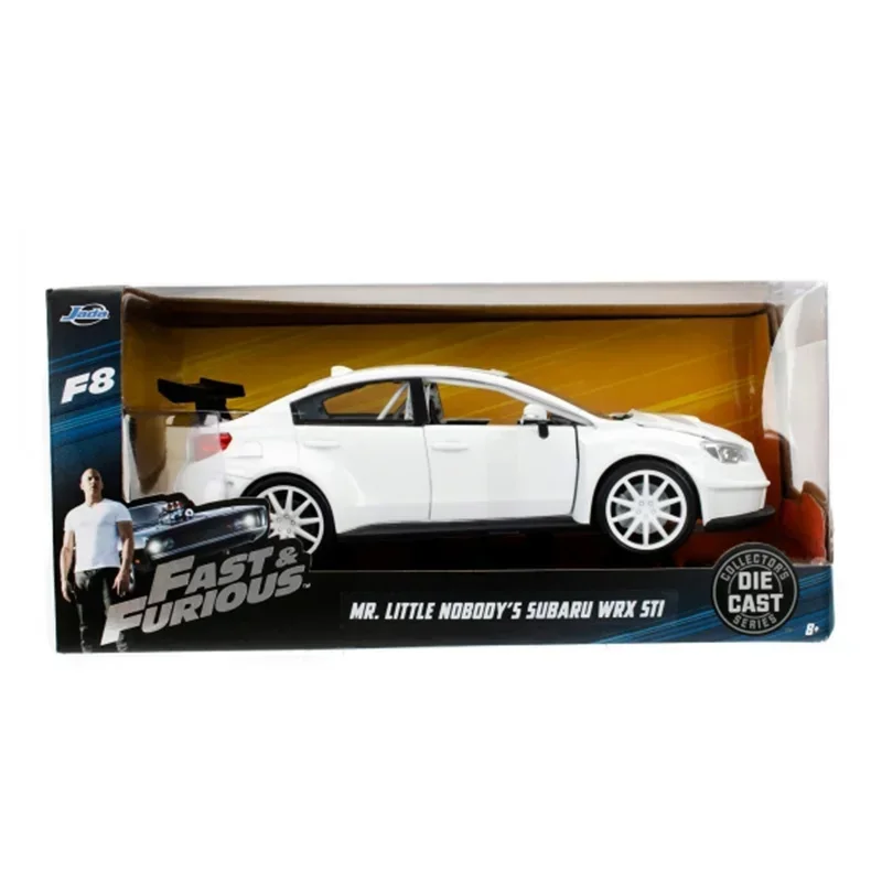 1:24 	 Mr. Little Nobody's 2015 WRX STI coche de juguete fundido a presión juguetes calientes de Metal colección de regalos para niños