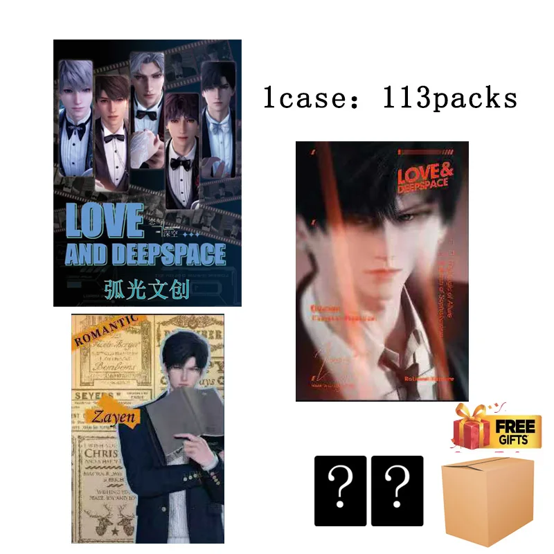 

Коллекционные карты Love And Deepspace Reverse Film Wave 2 220 Designs Anime Collectors Edition Набор премиум-класса в стиле Gacha