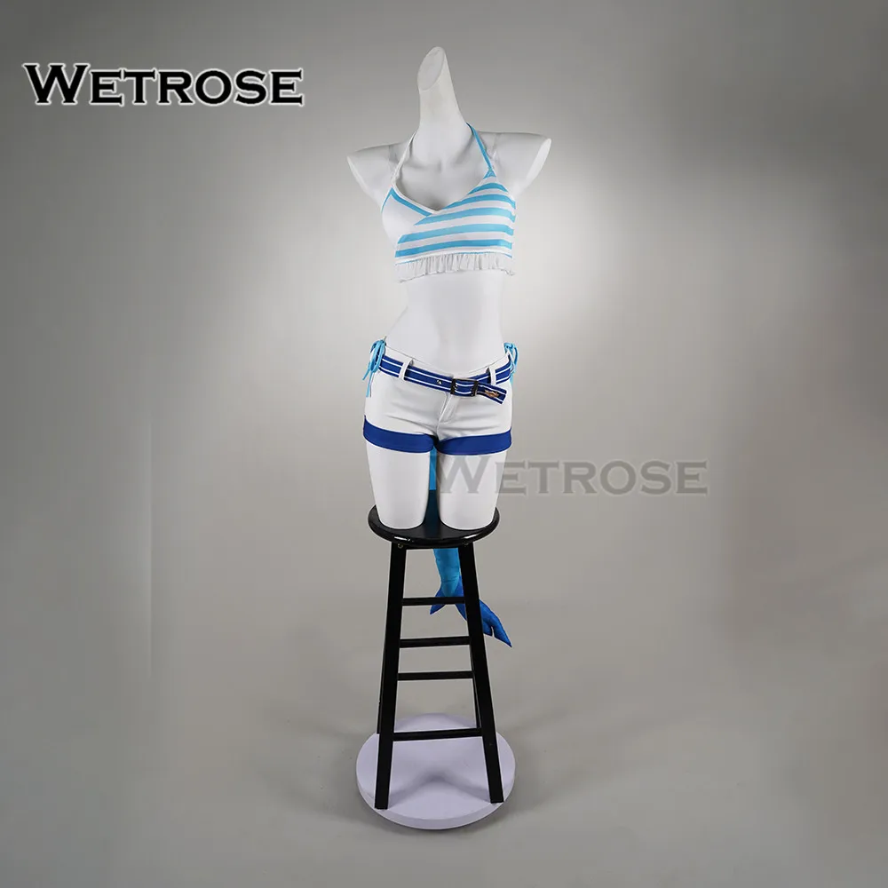 【Wetrose】متوفر في المخزون أزياء Vtuber Sameko Saba التأثيرية بدلة البحارة فستان لطيف