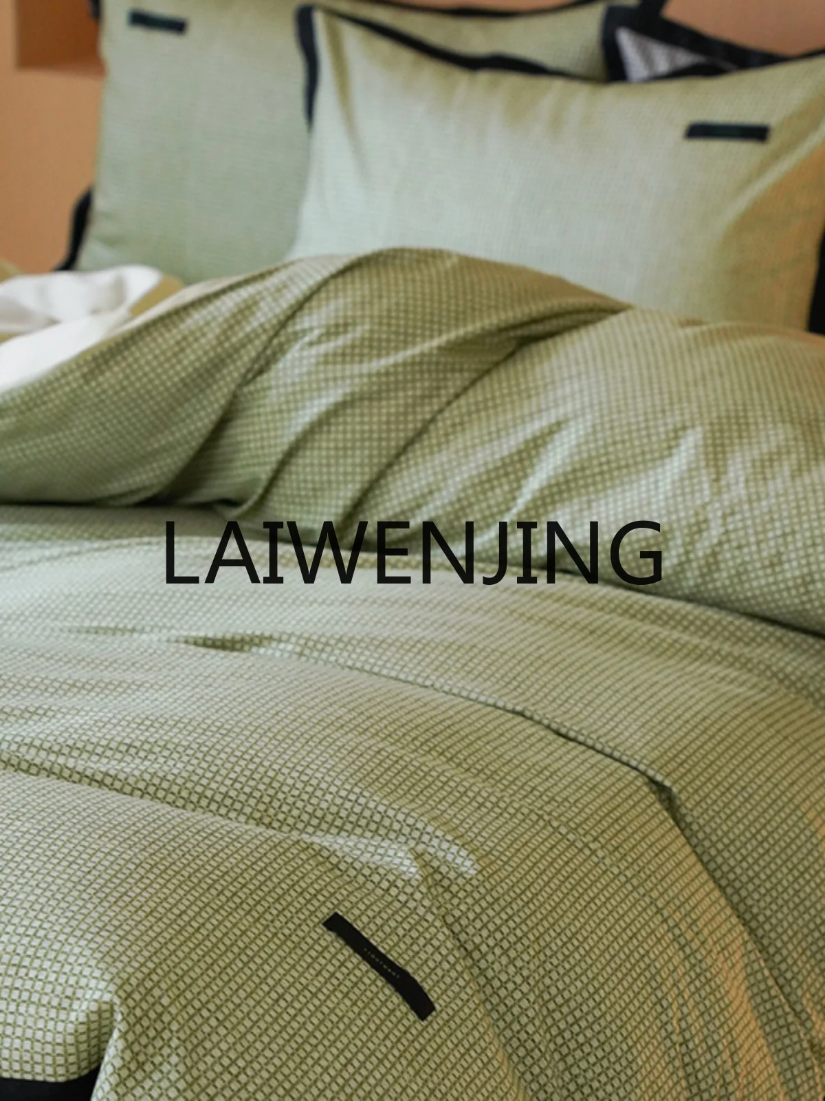 Four-Piece Set New Long-Staple Cotton 100S Light Luxury High-Grade Bed Sheet Quilt Cover Skin-Friendly Bare Sleeping Bedding