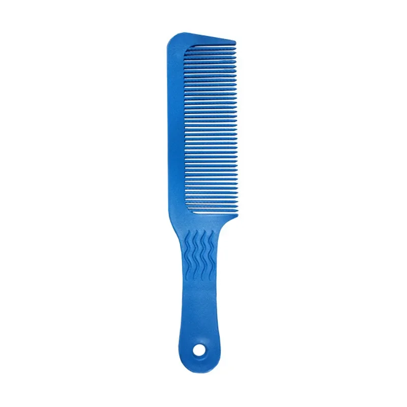Professionelle Salon Barber Haar Clipper Zubehör Flach Kopf Cut Kamm Anti-statische Haar Styling Breite Zahn Männer Geschnitten Haar pinsel 1pc