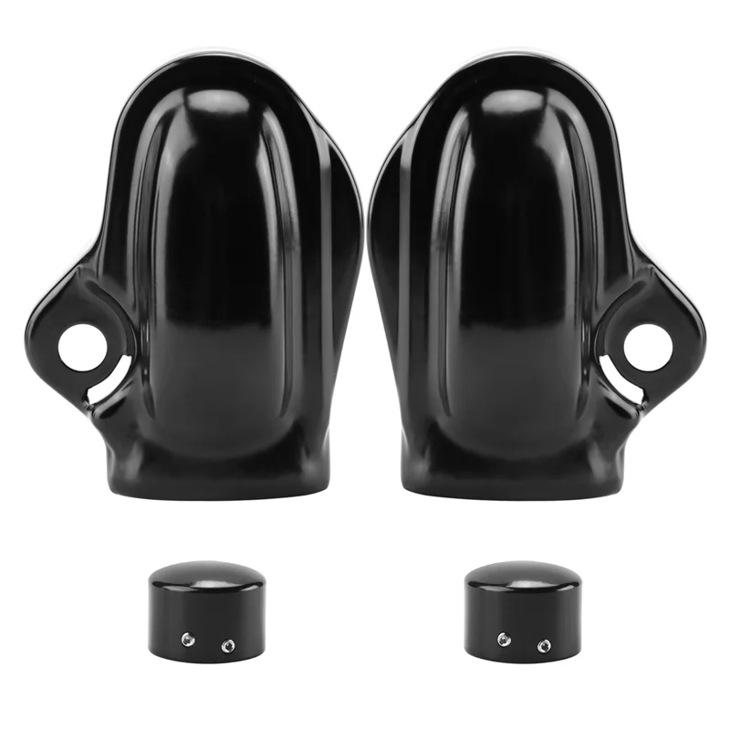 

4PCS Front Axle Nut Rear Axle Covers Wheel Shaft Cap Protector Guard For 2002-2017 Night Rod Special VRSCDX VRSCF VRSCAW-X67A