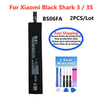 Powerful 2360mAh BS06FA Phone Battery For Xiaomi Black Shark BlackShark 3 / 3S Batteria + Tools