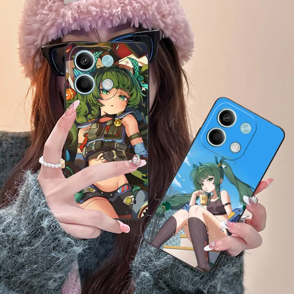 

Чехол для телефона Zenless Zone Zero QingYi для POCO M6 M5 M4 M3 X7 X6 X5 X4 X3 F6 F5 F4 Pro GT 5G с цветной печатью, защитный смартфон