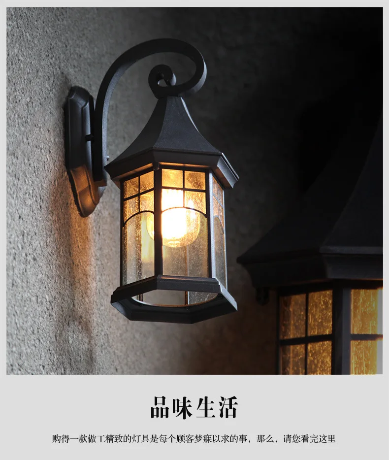 Type Is Waterpro Outdoor Lamps Lanterns Courtyard Balcony Stair Exterior Wall Lamp