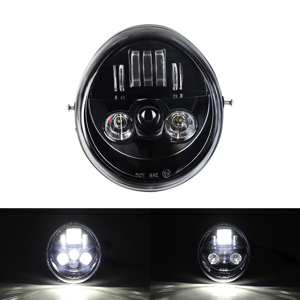 Led Koplamp Voor Hi/Dimlicht Motorfiets Koplamp Voor V Rod Vrscf Vrsc Vrscr 2002-2017 60W Vrod