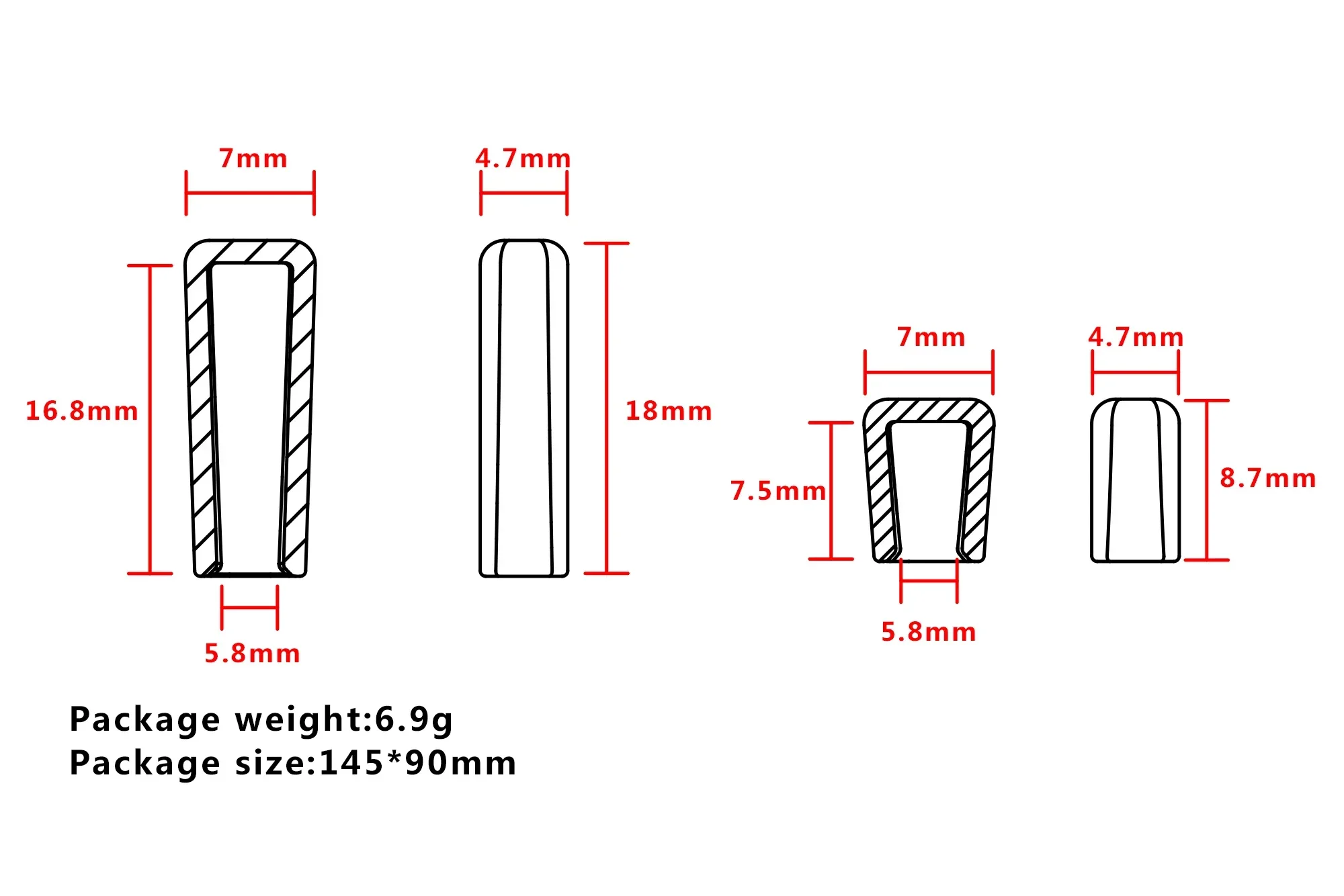 10 個 LDARC ノンスリップリモートコントロールスイッチ保護スリーブシリコンカバー Flysky JR FUTABA Frsky RadioLink RC FPV トランスミッター