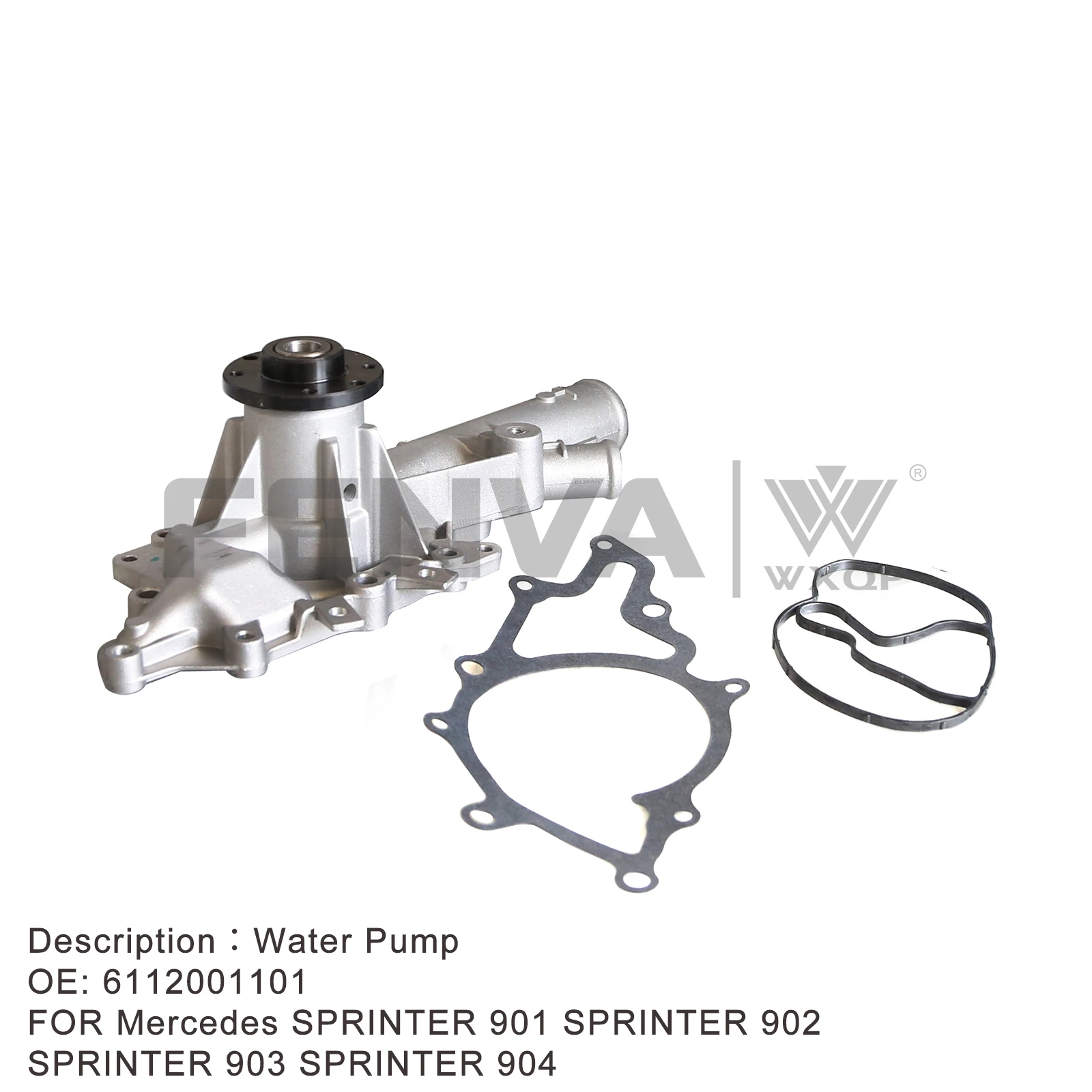 

Auto Parts Water Pump Compatible With Mercedes G-Class W463 & Sprinter 901-906 1989-2023 6112001101 6112000501 6112000801