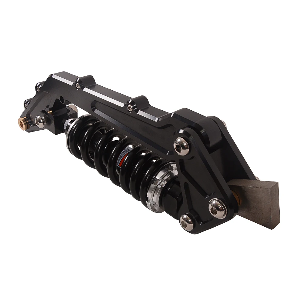 BM K75 K100 K1100 カフェレーサーオートバイリアショックアブソーバーサスペンション 340 ミリメートルプロリンクシートブラケットダンピング修正キット