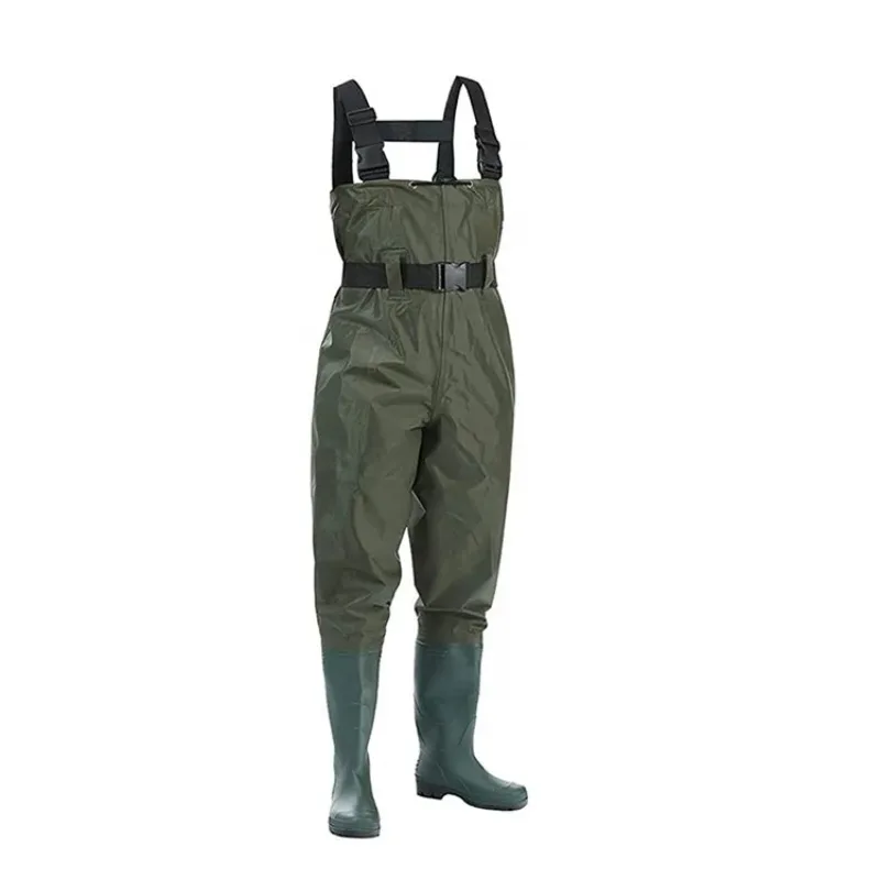 

Waterproof crack-proof anti-foam fishing boat aquaculture chest wading outdoor protective boots