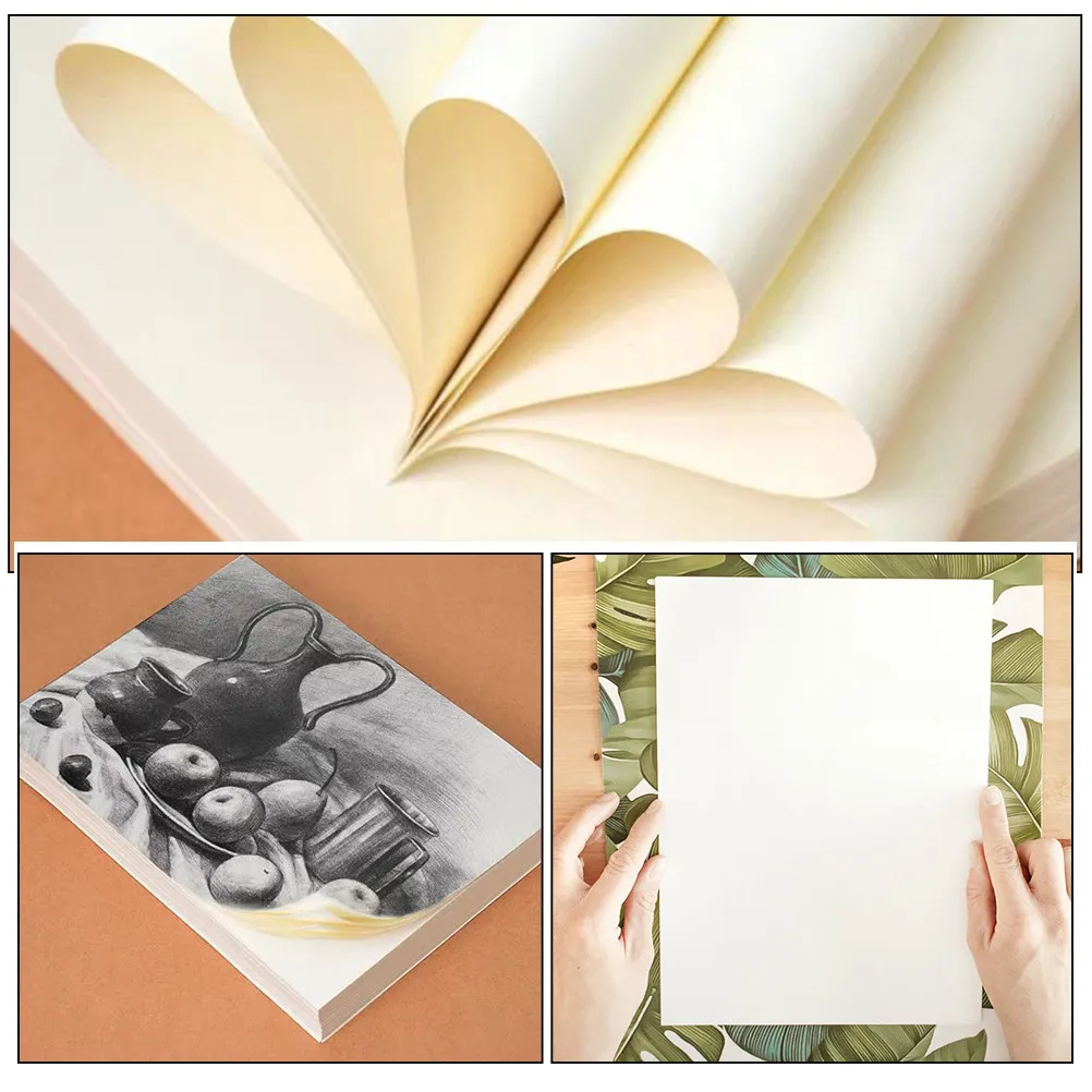 100Pcs Thick Watercolor Paper A4 Bulk Drawing Paper for Painting Artists Professional Art Supplies Watercolor Color Bulk