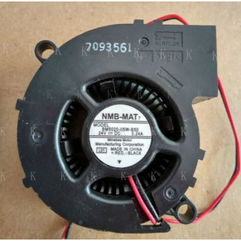 

C for NMB BM5020-05W-B50 5020 5CM 24V0.24A cooling fan