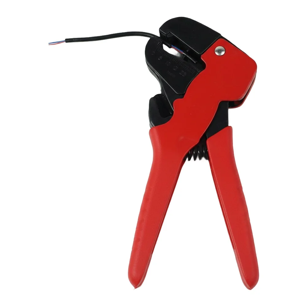 Wire Stripper Cutter Crimper Pliers Multifunctional Tool for Terminal and Cable Wiring with Efficient Stripping Jaw