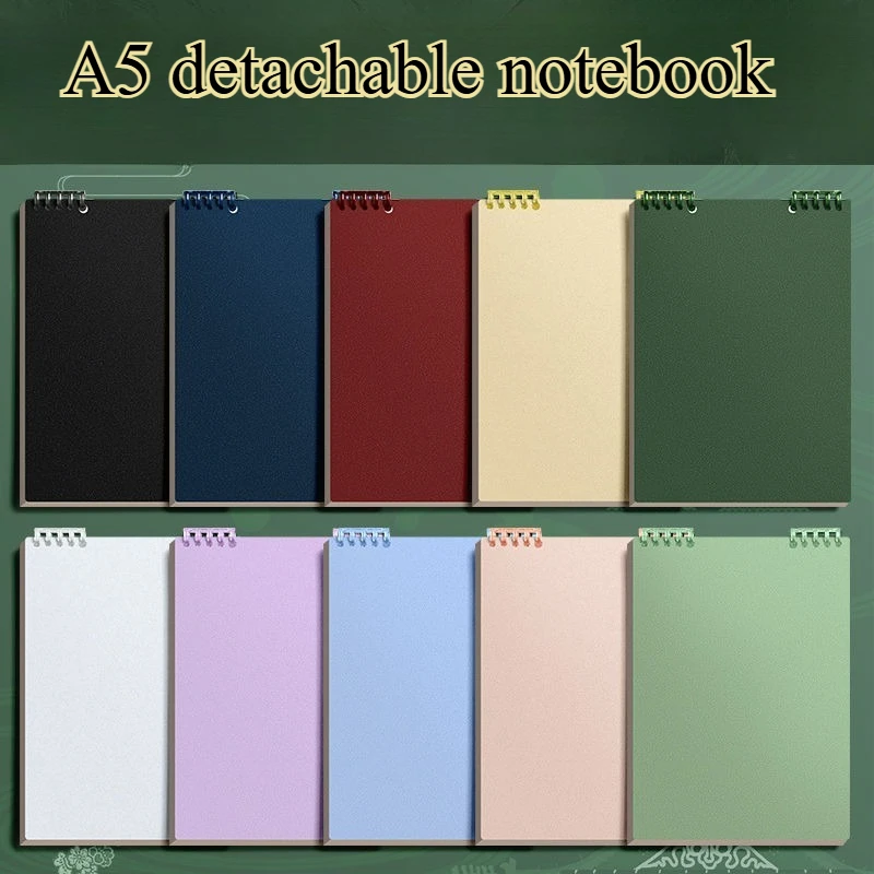 4/8 Packs Spiral Notebook, 60 Sheets of 120-Page - Thick Horizontal Lines, Easy To Tear for Note-Taking and Study Organization