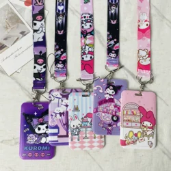 Kawaii  Cartoon cute Lanyard Card Holder Anime Neck Strap for Key ID Card Phone Straps Badge Holder Key Ring Accessories Gifts