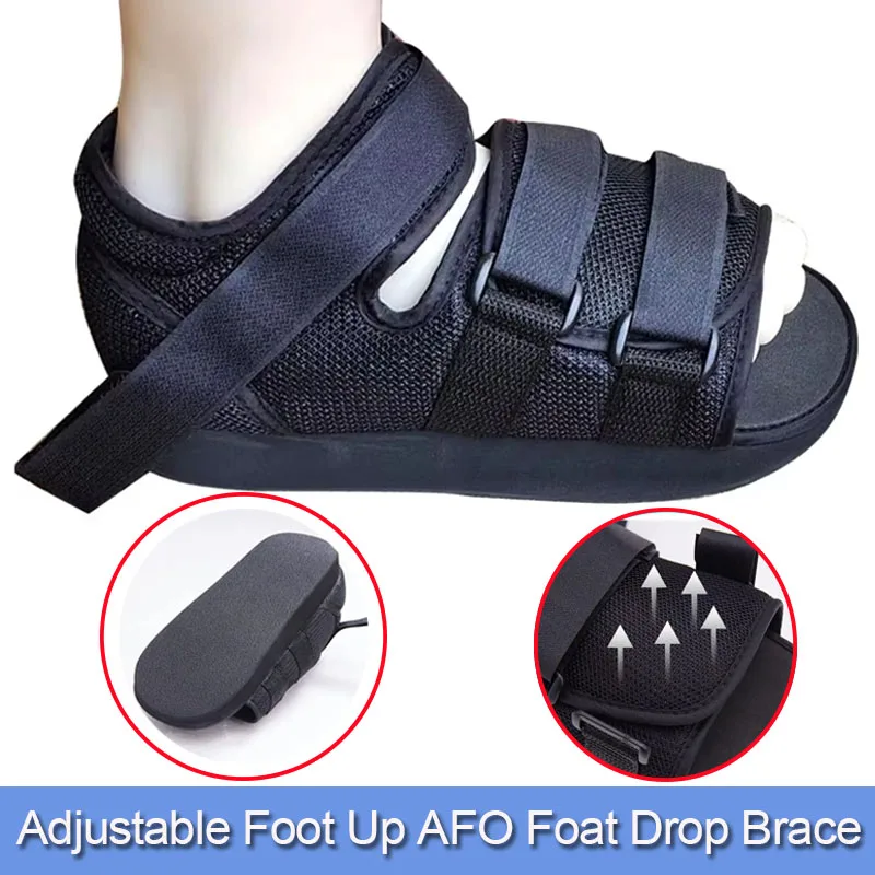 

1Pcs Post-Op Shoes-Lightweight Orthopedic Walking Foot Brace for Broken Toe Injury Or Surgery Non Weight Bearing Medical Shoes