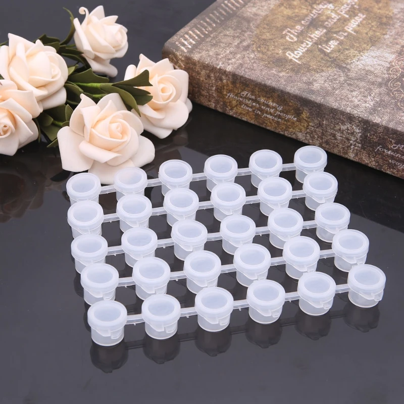 Joint Pigment Box with Lid Iridescent Glitter Flakes Powder Pigment for Case for Nail Art Eyeshadow Makeup Dye Accessory