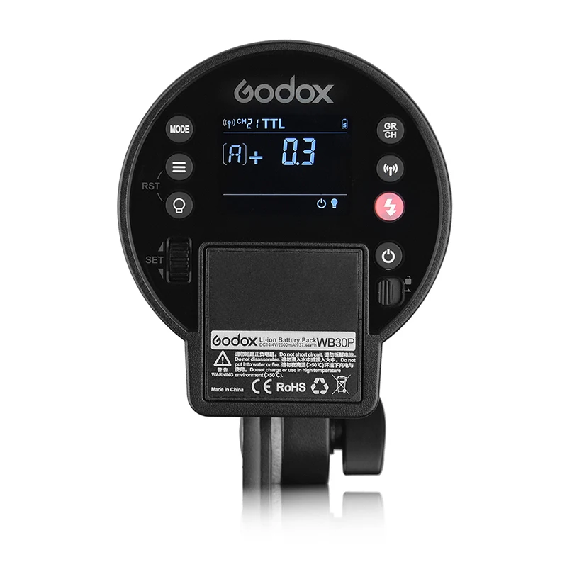 Studio Flash AD300Pro Outdoor Flash Light 300Ws with 2600mAh Battery for All Brands Camera