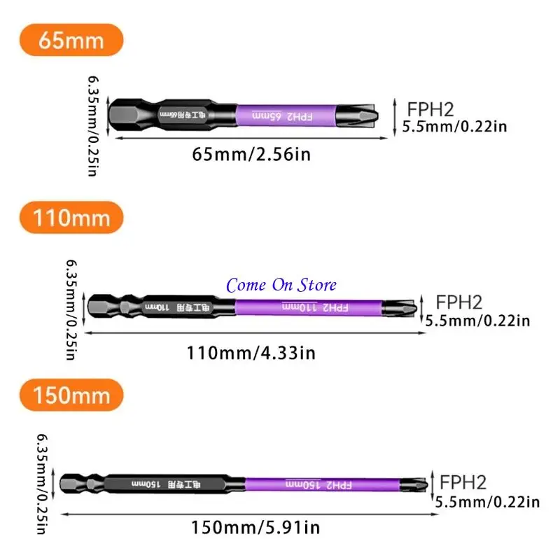 M6CF Sloted Crossing Terrefra Bit Repair acessórios ferramentas elétricas