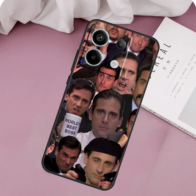 Michael Scott The Office Humor Case For Redmi Note 13 12 Pro Plus Note 9 10 11 Pro 9S 10S 11S 12S Redmi 10C 12C 13C Cover