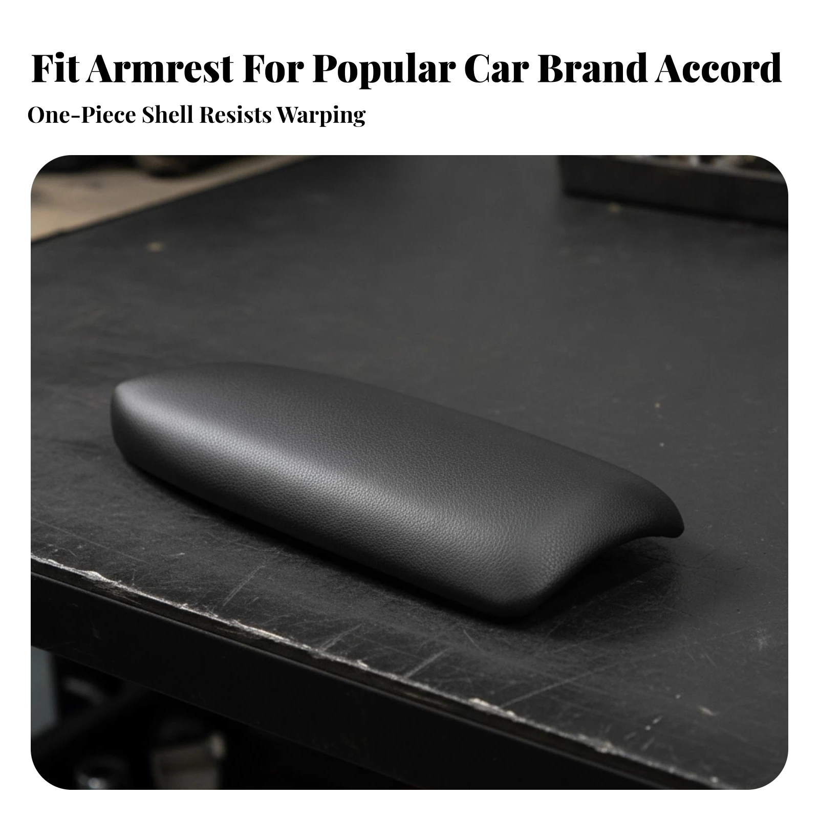 Armrest Trim Panel Anti-Scratch Armrest Cover Textured Molded for Car Owners, Interior Restoration