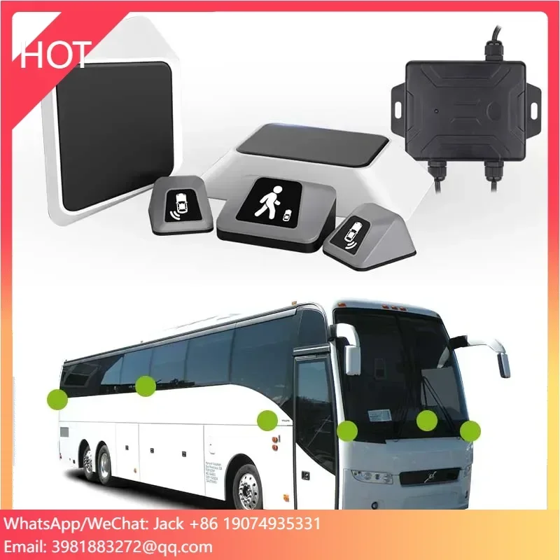 

EU R151 New Technology 77GHZ Millimeter Wave Radar Security System For Bus