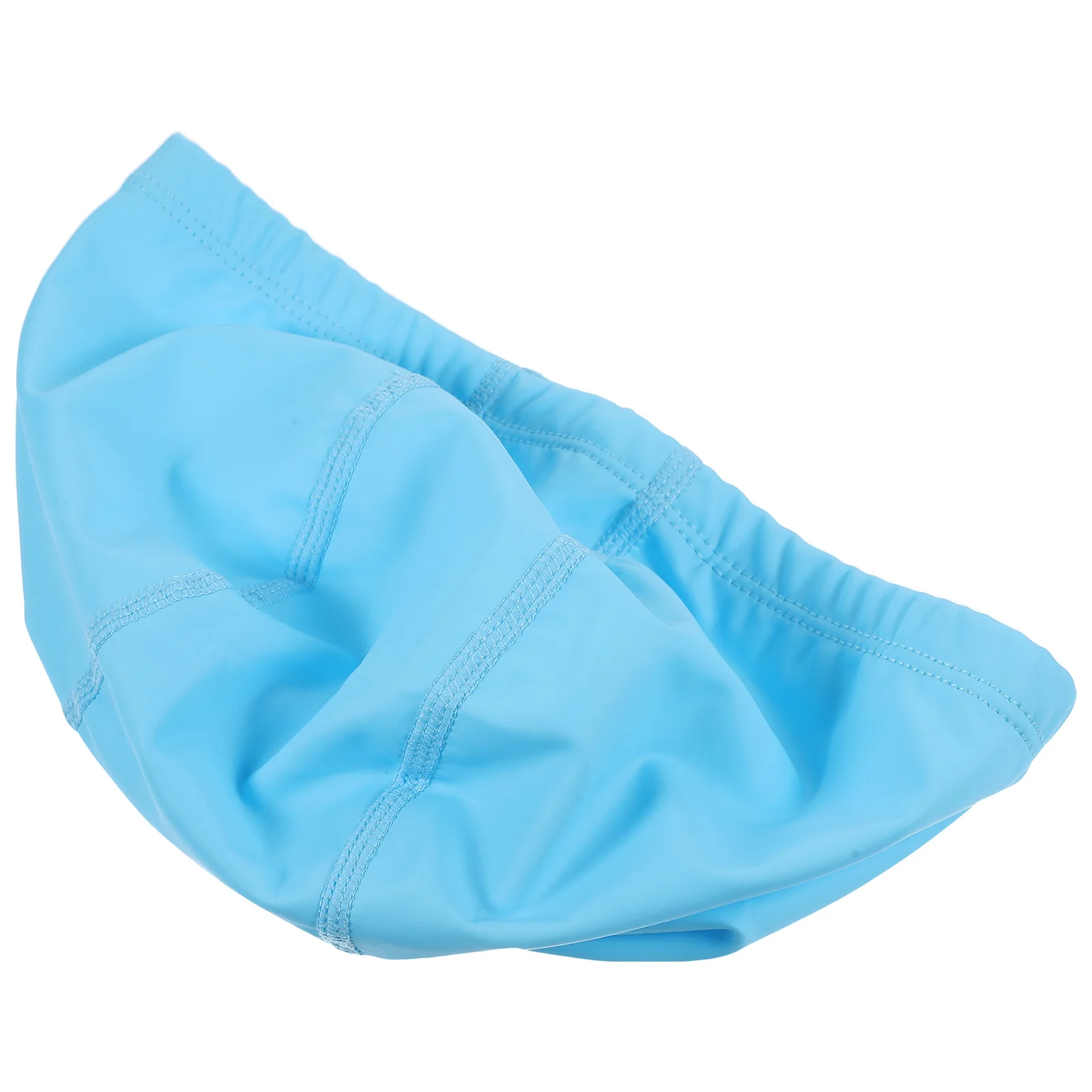 قبعة سباحة من البولي يوريثان للبالغين مقاس واحد تناسب قبعة السباحة الأكثر راحة للشعر الطويل السميك والمجعد والرياضات المائية والاستحمام والسباحة