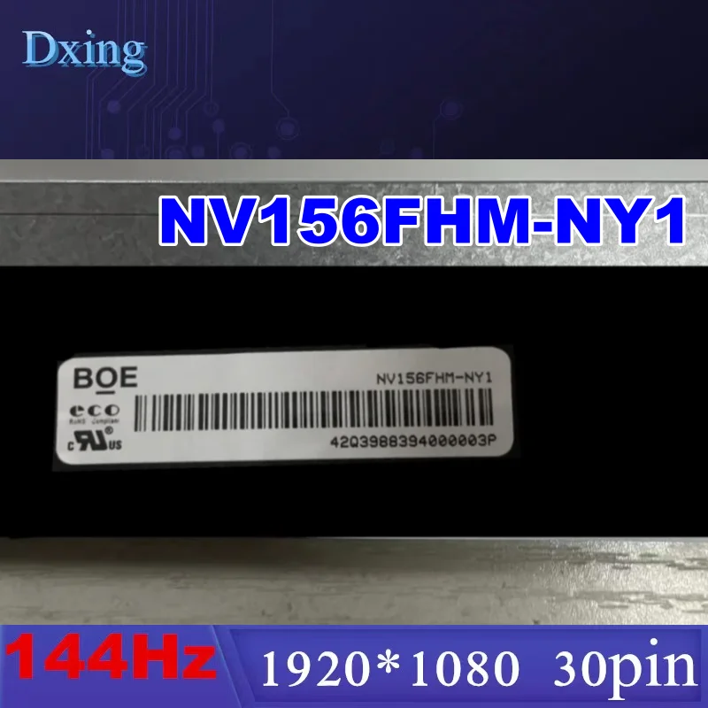 Original 15.6 inch ips LCD screen 144hz gaming screen LCD screen 72% narrow side NV156FHM-NY1 NV156FHM Ny1 30pins 1920X1080 eDP