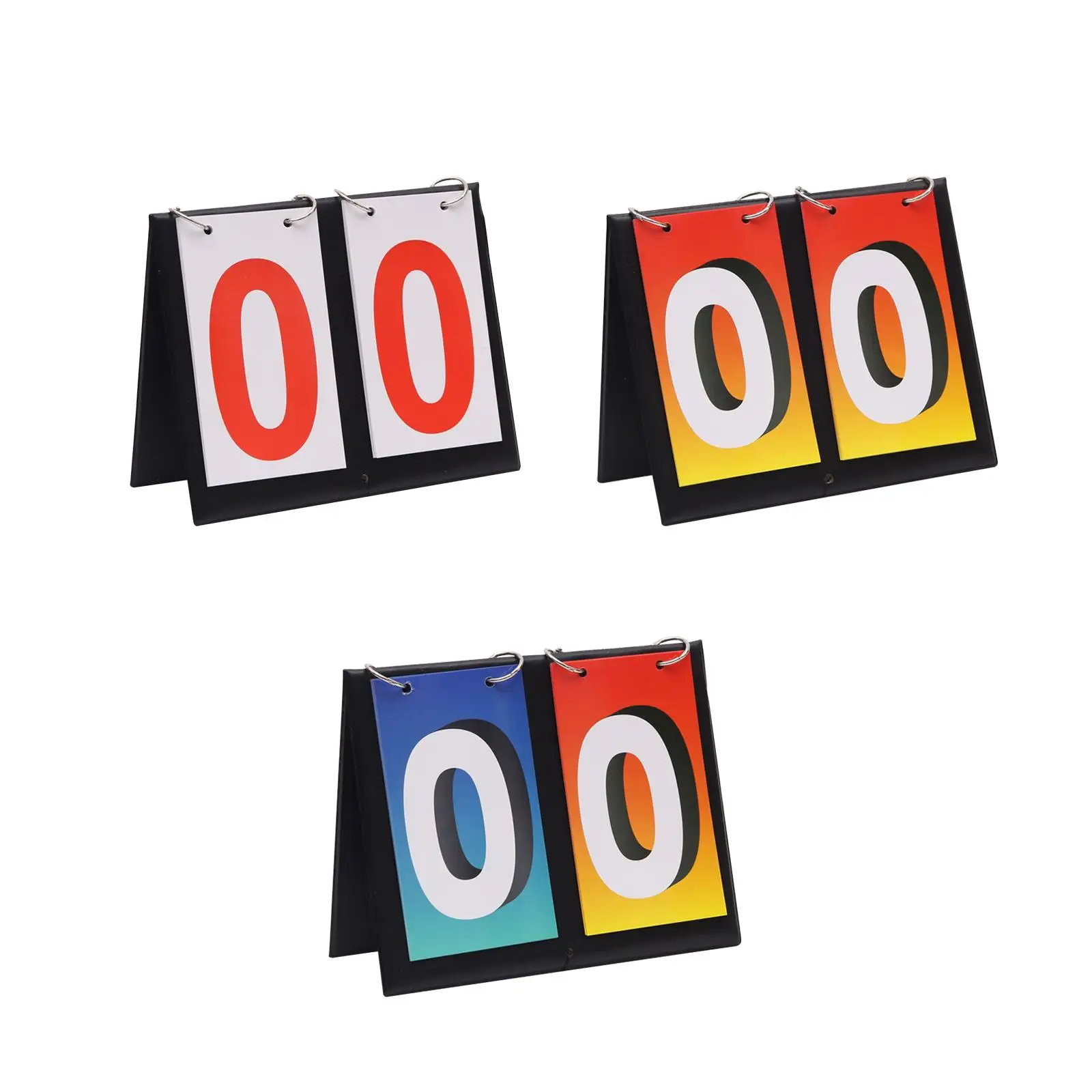 Scorekeeper Tabletop Scoreboard Score Counter up to 99 Score Flipper Score