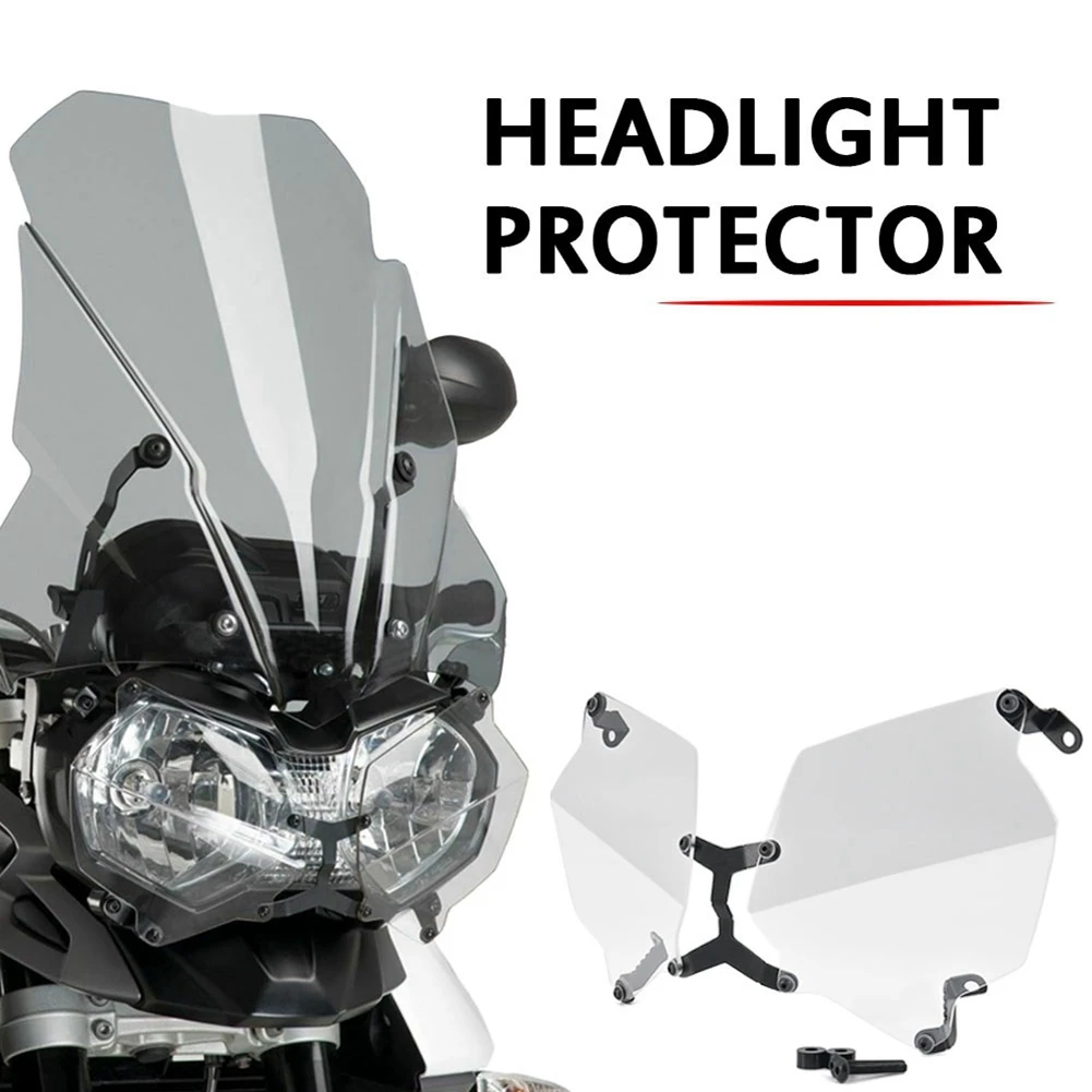 Motorcycle Headlight Protector Light Cover Protective Guard for Tiger 800 XC XCX XCA XR XRT XRX 2011-2018 1200 Explorer